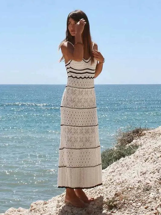 Jeecey Traf Mouwloze Jurk Chic Design