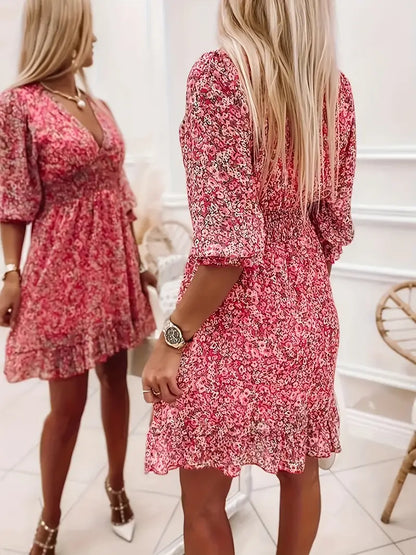 Jessica Midi Zomerjurk Dames Stijlvol Comfortabel