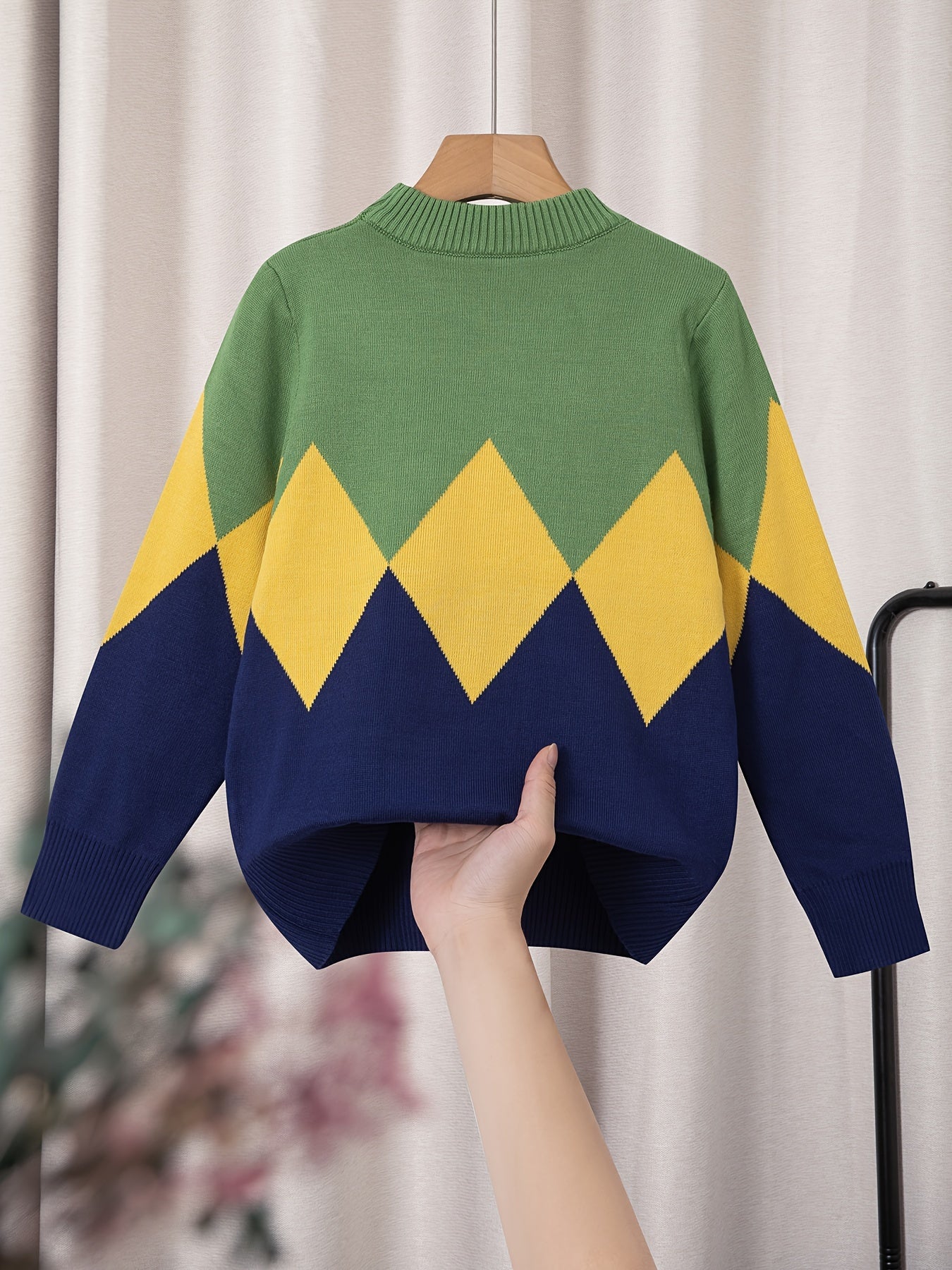 Jongens Kindertrui Gebreid - Jade Design
