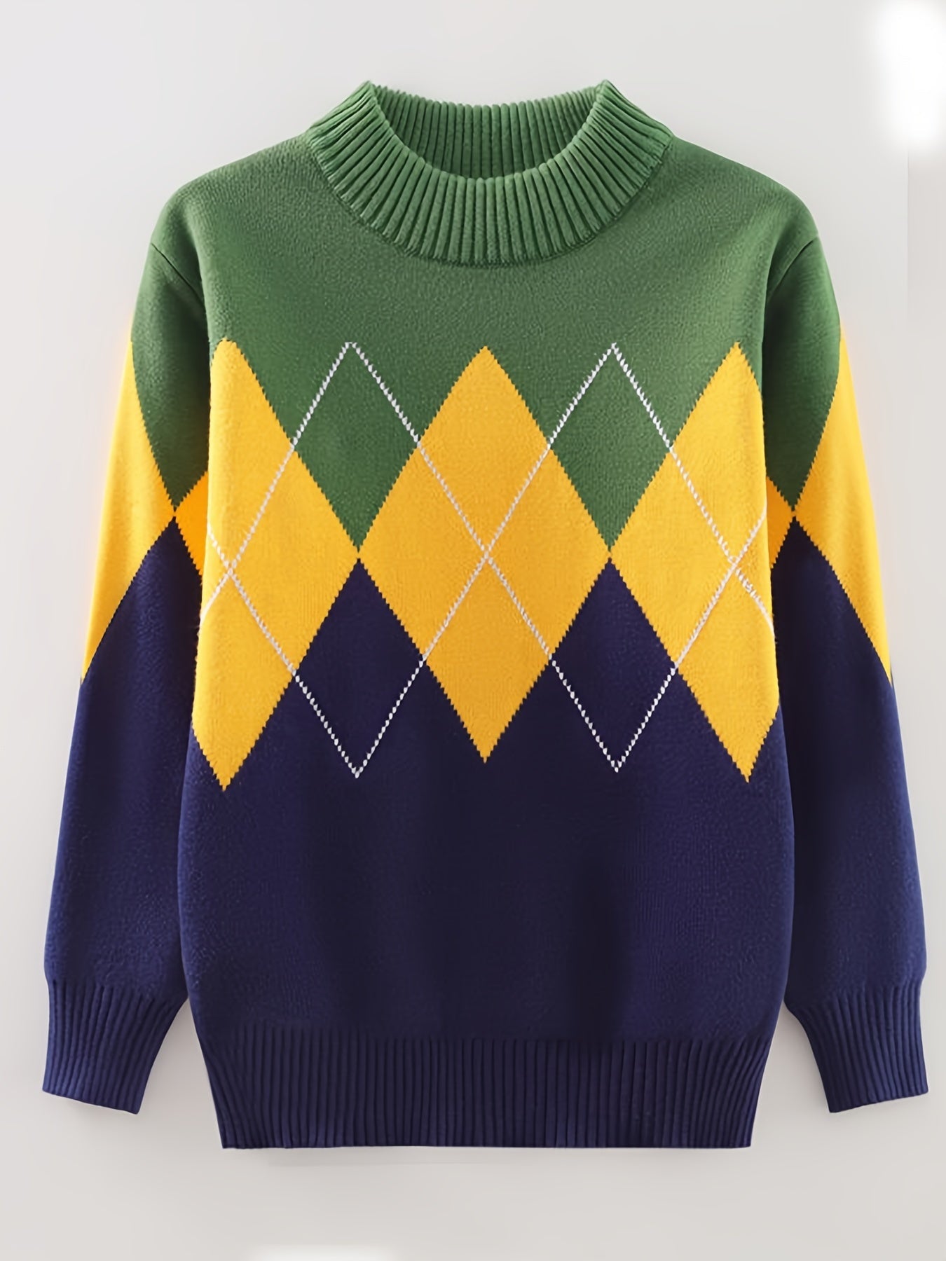 Jongens Kindertrui Gebreid - Jade Design