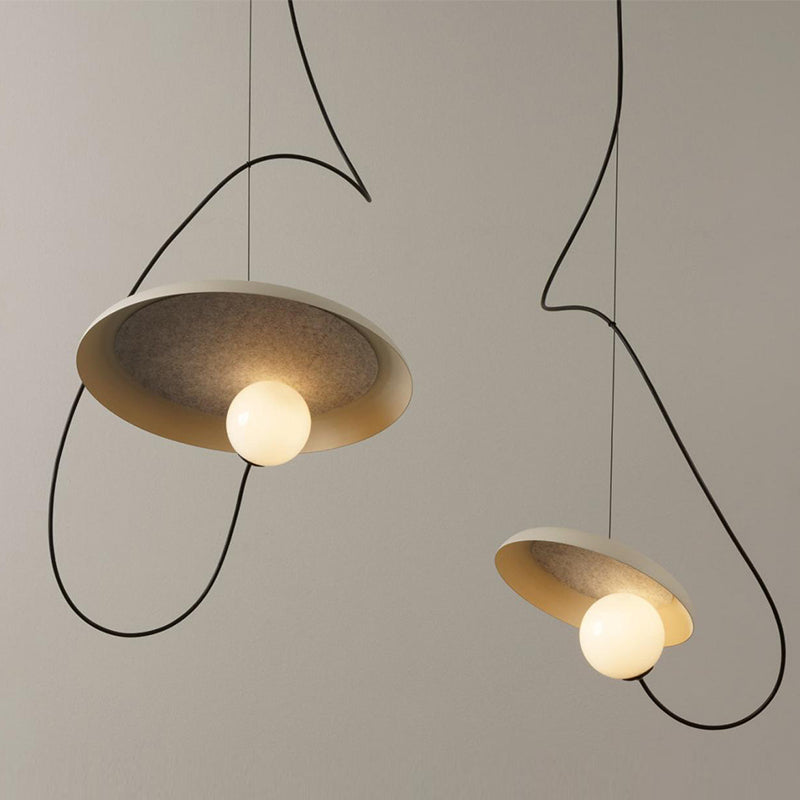 Lampe suspendue LED nordique - Éclairage scandinave pour un intérieur moderne