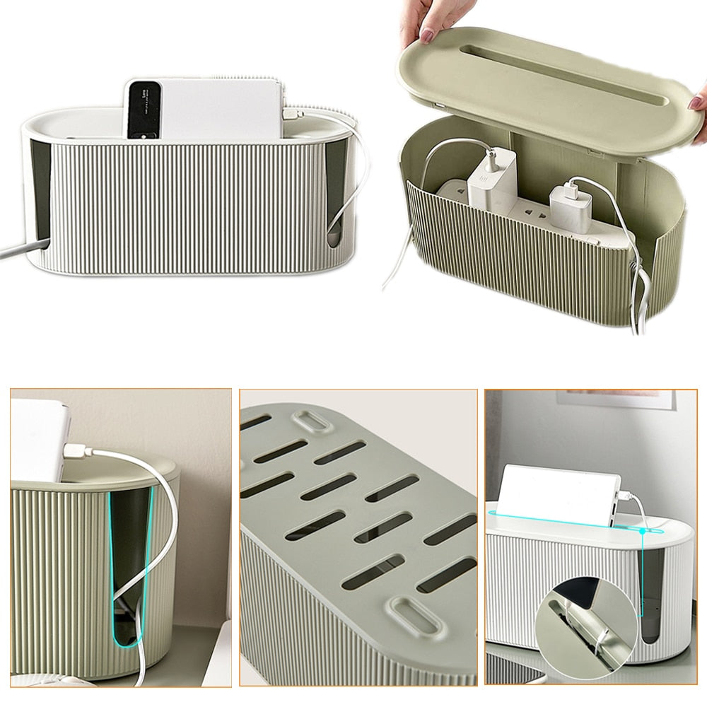 Kabelbeheer Box voor Snoeren en Adapters