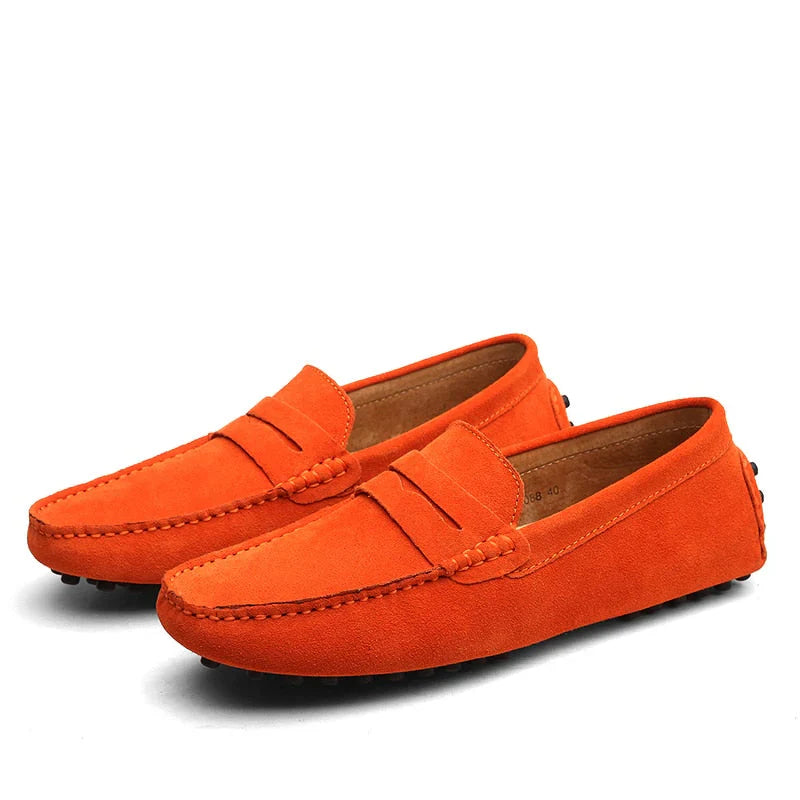 Kai Suède Loafers Heren Stijlvol Comfort