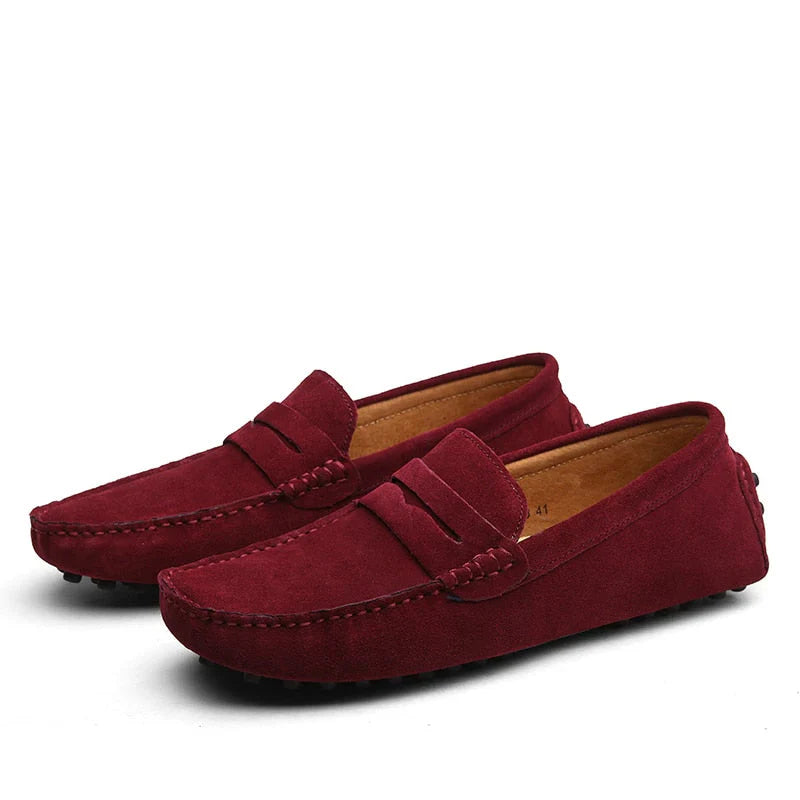 Kai Suède Loafers Heren Stijlvol Comfort