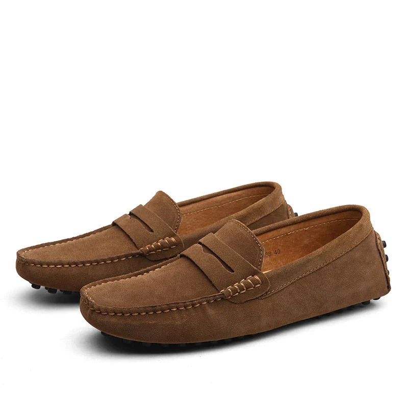 Kai Suède Loafers Heren Stijlvol Comfort