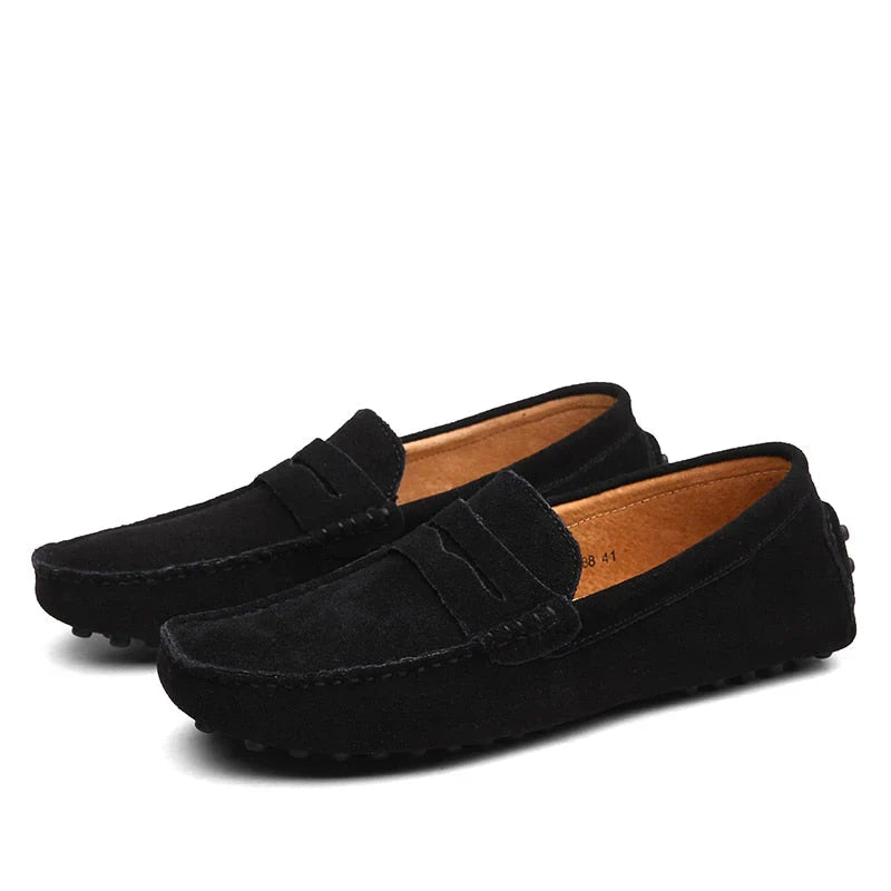 Kai Suède Loafers Heren Stijlvol Comfort