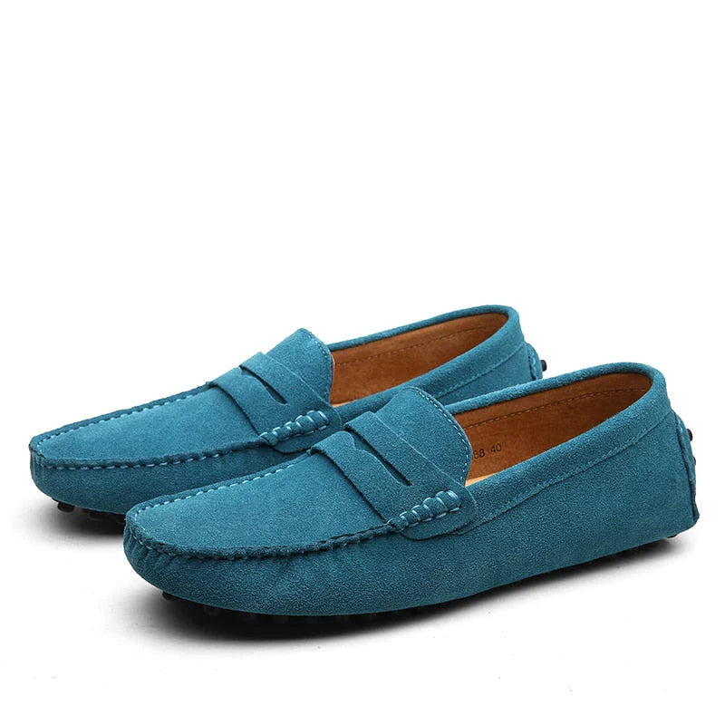 Kai Suède Loafers Heren Stijlvol Comfort