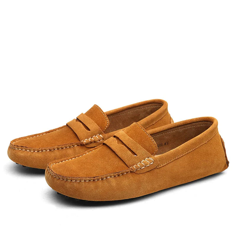 Kai Suède Loafers Heren Stijlvol Comfort