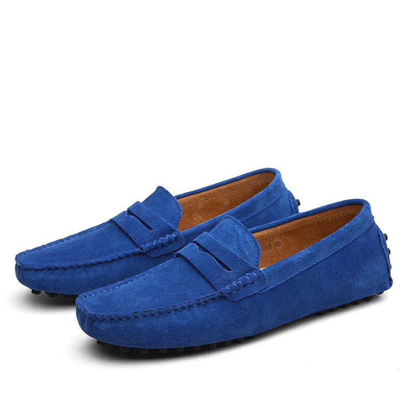 Kai Suède Loafers Heren Stijlvol Comfort