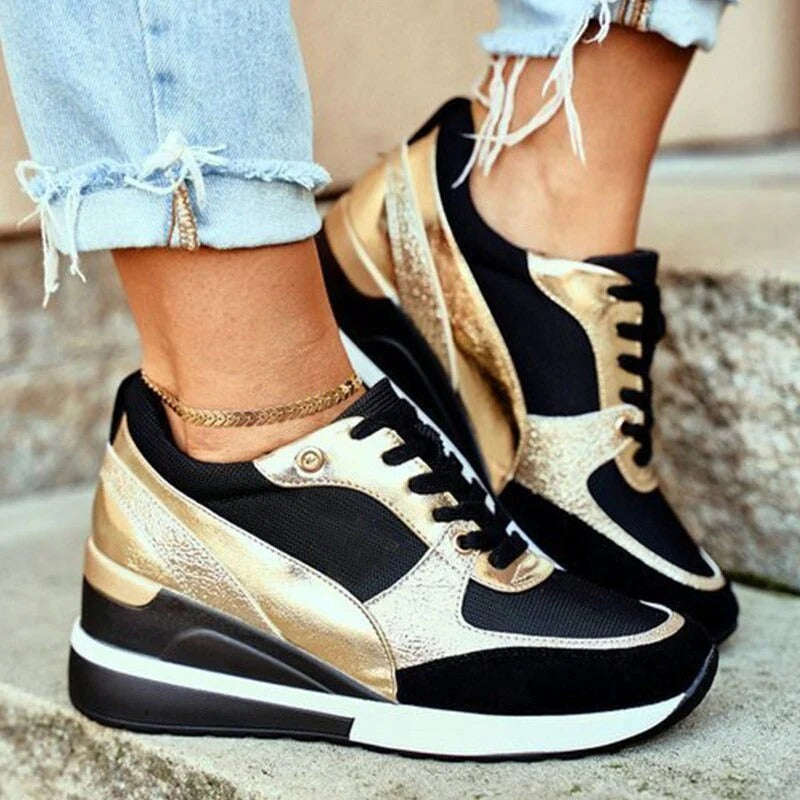 Karin Glow Damessneakers met Comfortzool
