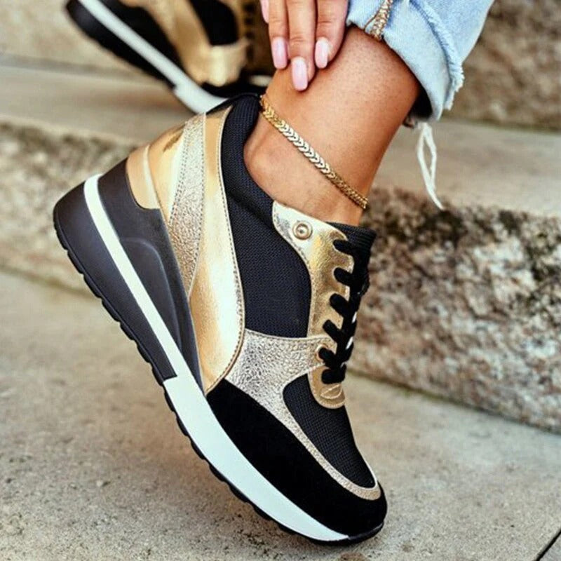 Karin Glow Damessneakers met Comfortzool