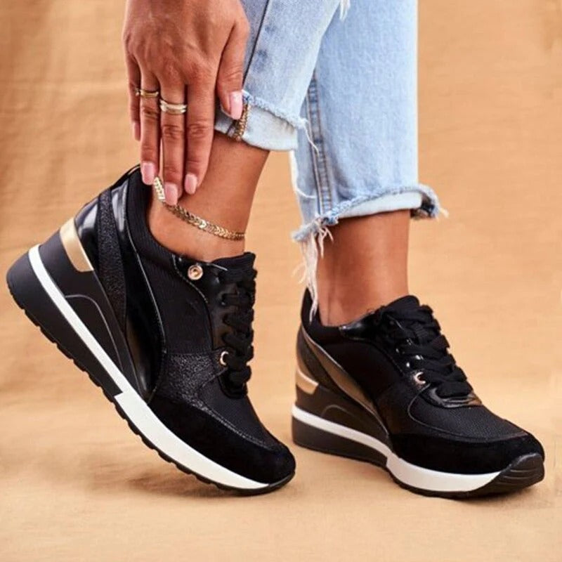 Karin Glow Damessneakers met Comfortzool