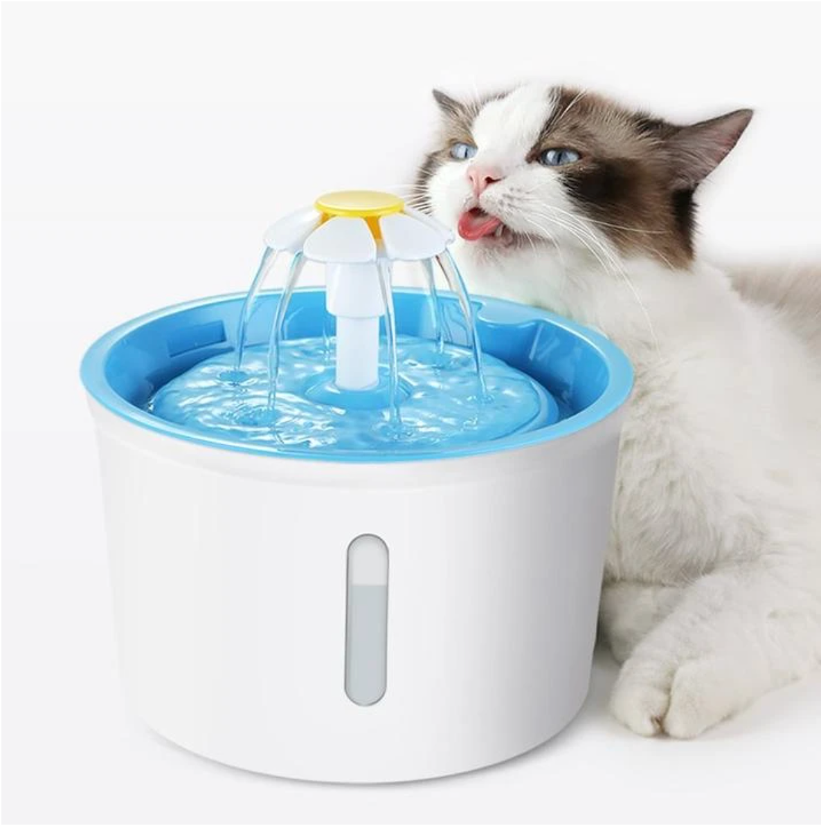 KatFlow Drinkfontein voor Katten met LED-verlichting