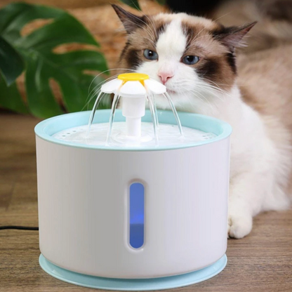 KatFlow Drinkfontein voor Katten met LED-verlichting