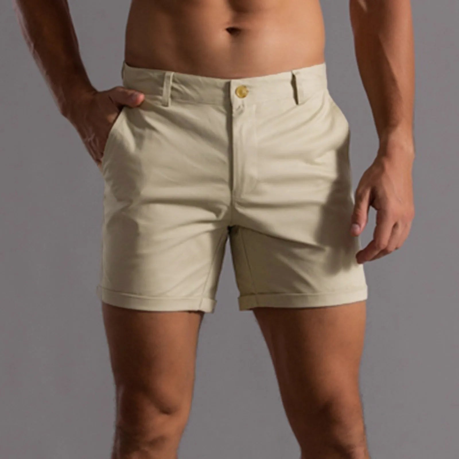 Katoenen Zomershorts Heren - Tijdloos Comfort