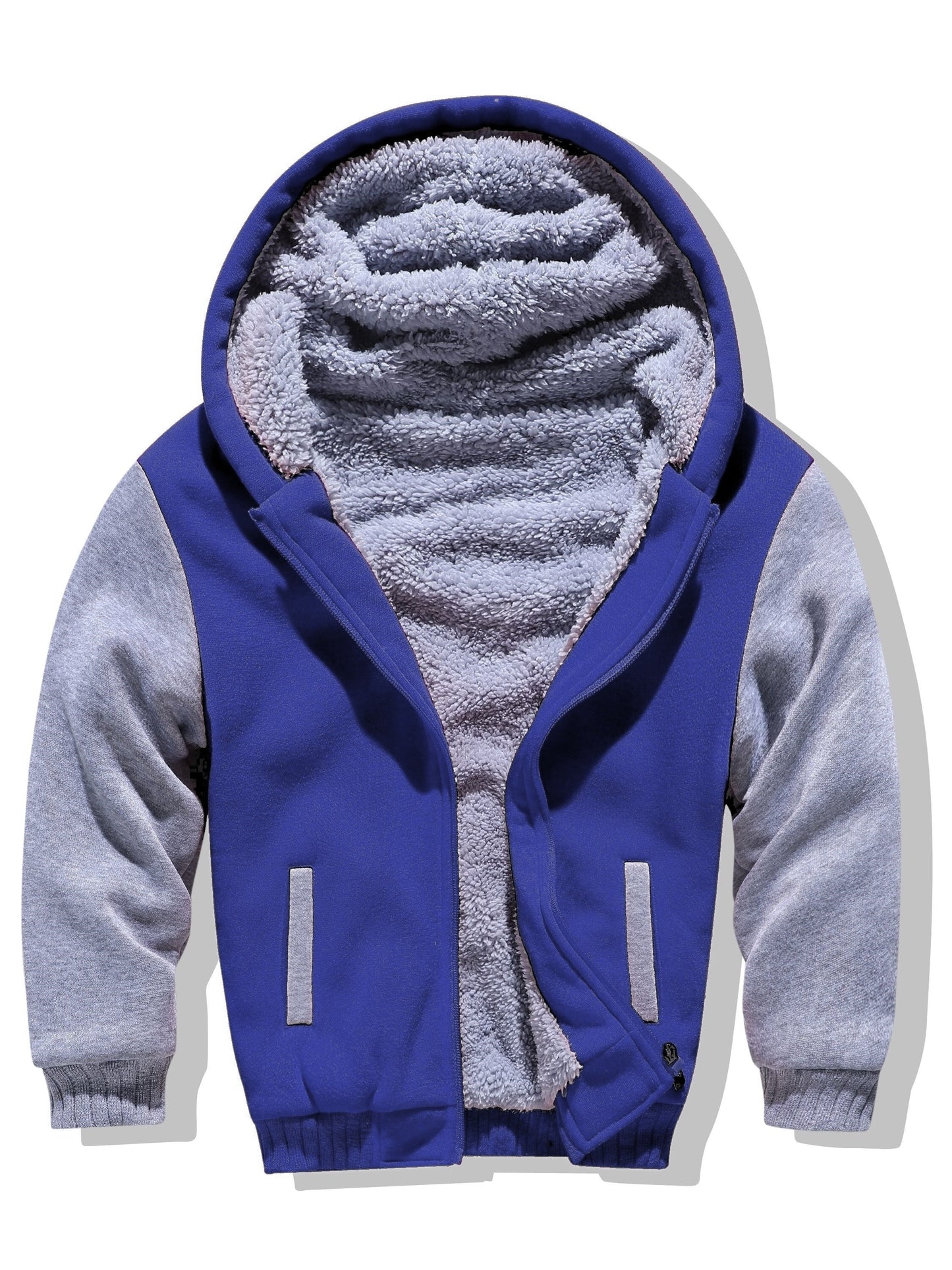 Kinder Fleece Hoodie met Sherpa Voering