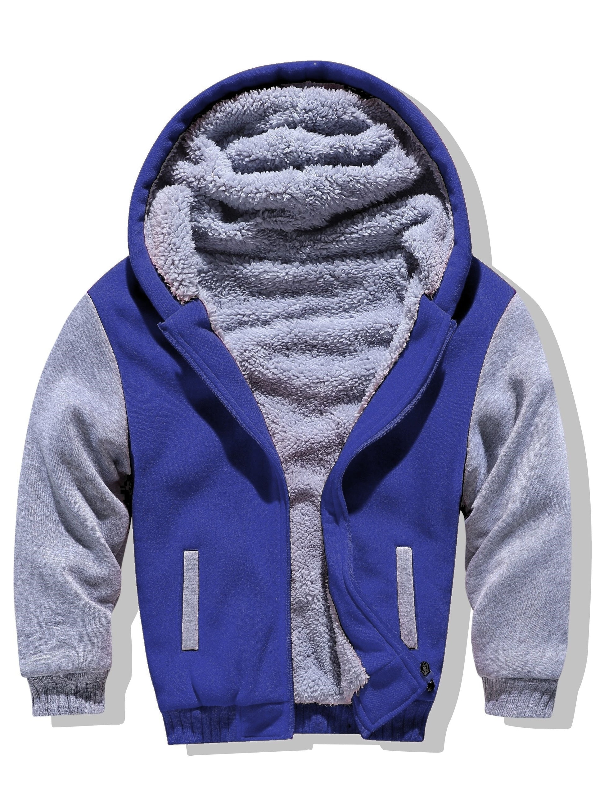Kinder Fleece Hoodie met Sherpa Voering