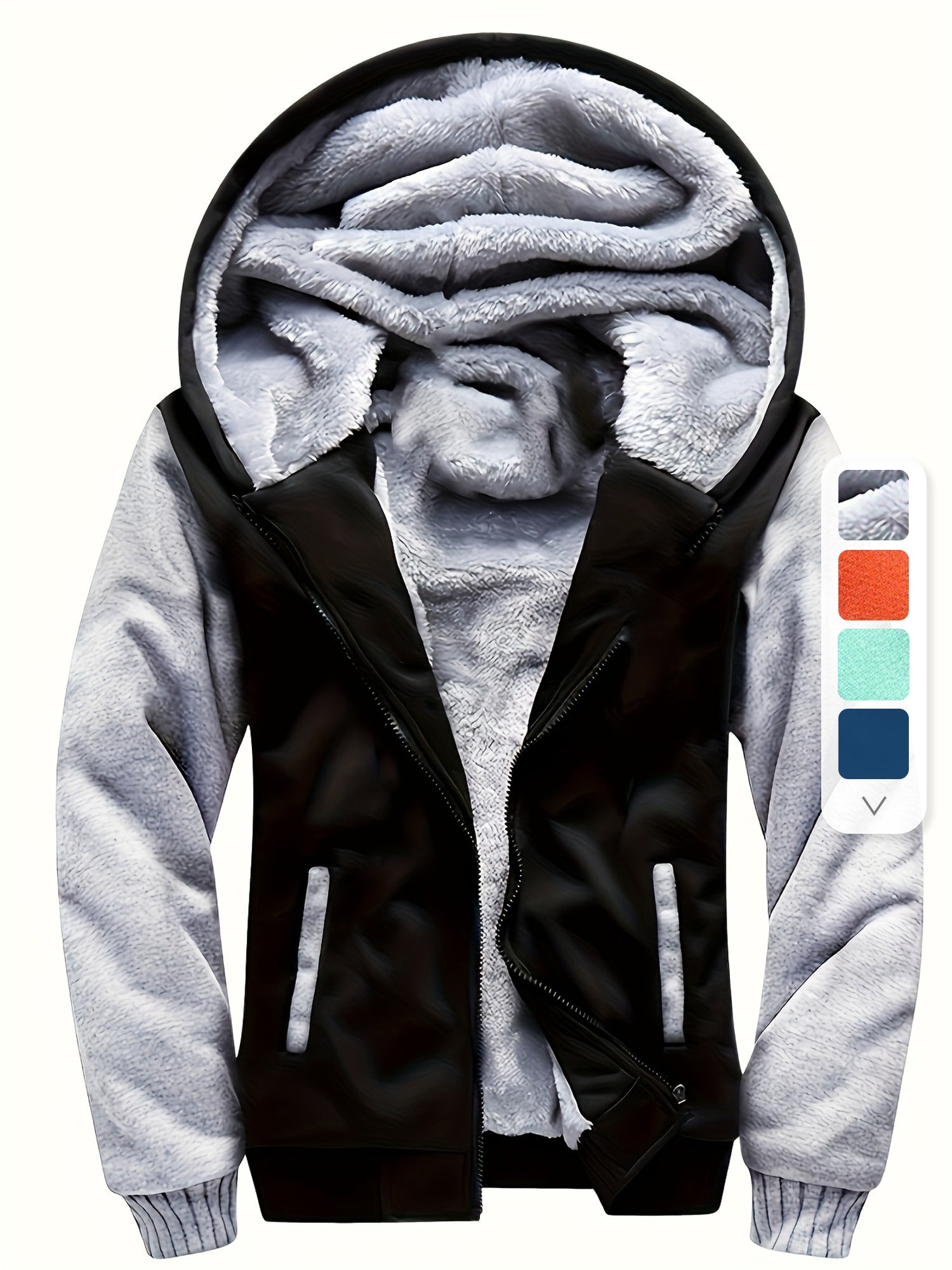 Kinder Fleece Hoodie met Sherpa Voering