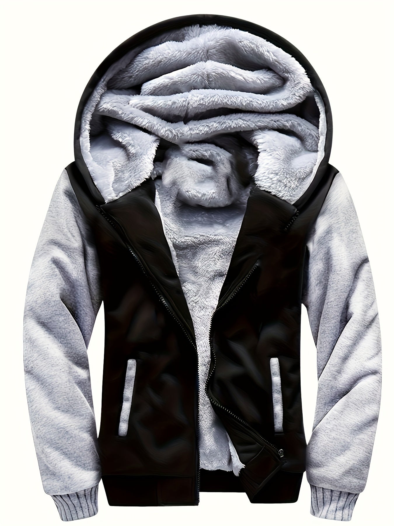 Kinder Fleece Hoodie met Sherpa Voering