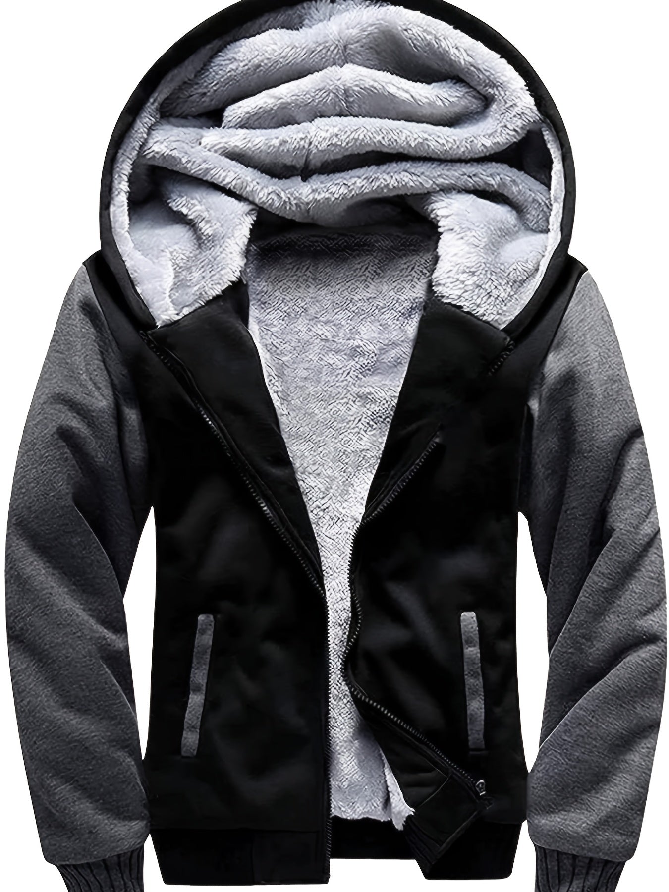 Kinder Fleece Hoodie met Sherpa Voering