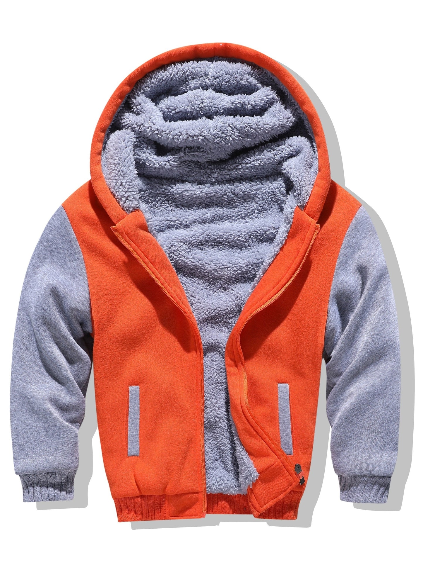 Kinder Fleece Hoodie met Sherpa Voering