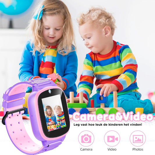 Kinder GPS Horloge met Veiligheidsfuncties