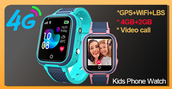Kinderhorloge met GPS, WiFi en Videobellen