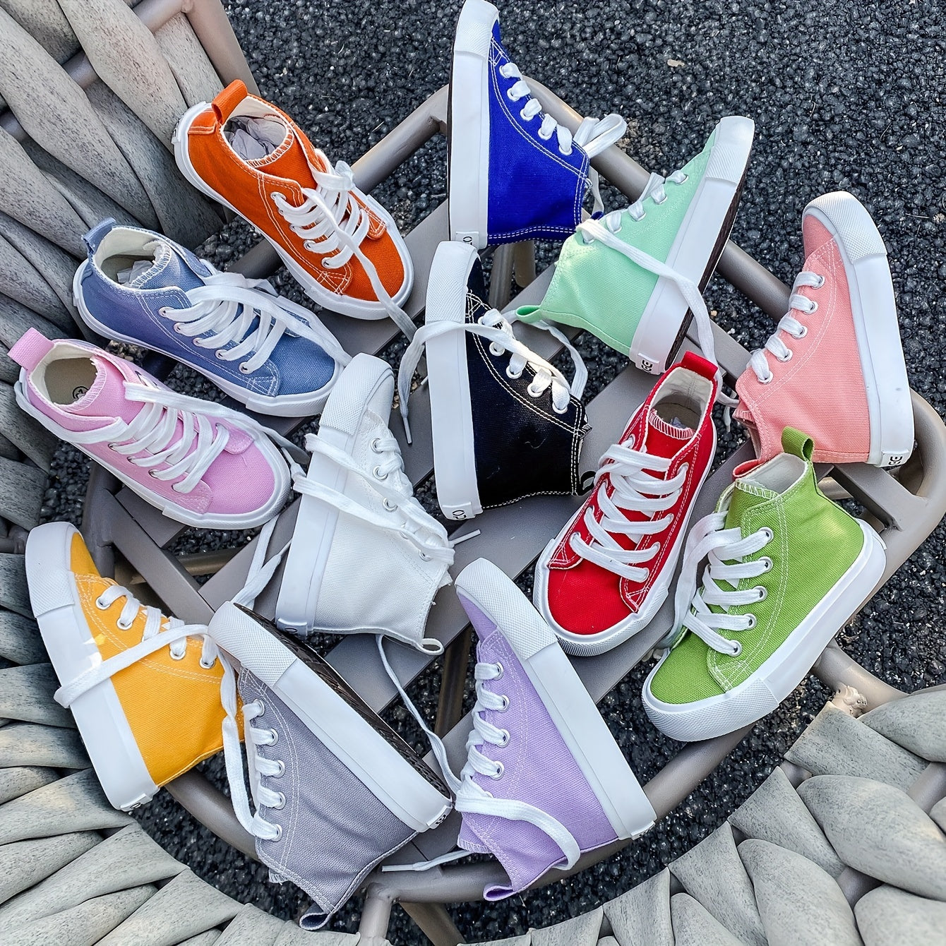 Kinderschoenen voor Buitenactiviteiten - Casual High Tops