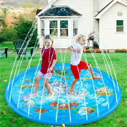 Kleurrijke Opblaasbare Waterspeelmat voor Kinderen