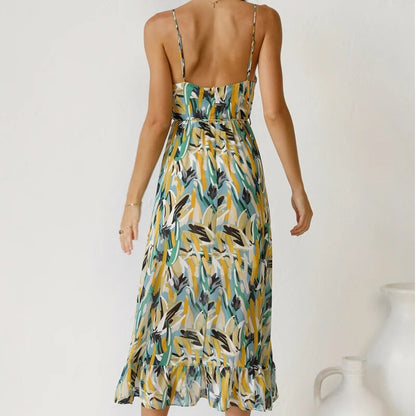Kleurrijke Zomerjurk Belinda - Trendy Design