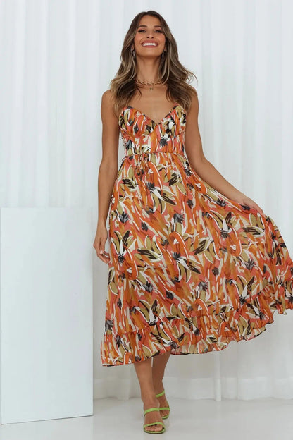 Kleurrijke Zomerjurk Belinda - Trendy Design