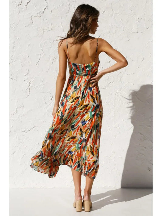 Kleurrijke Zomerjurk Belinda - Trendy Design