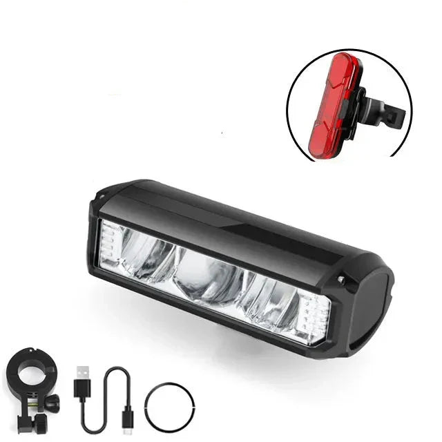 Krachtige 1400 Lumen LED Fietslamp LazyX