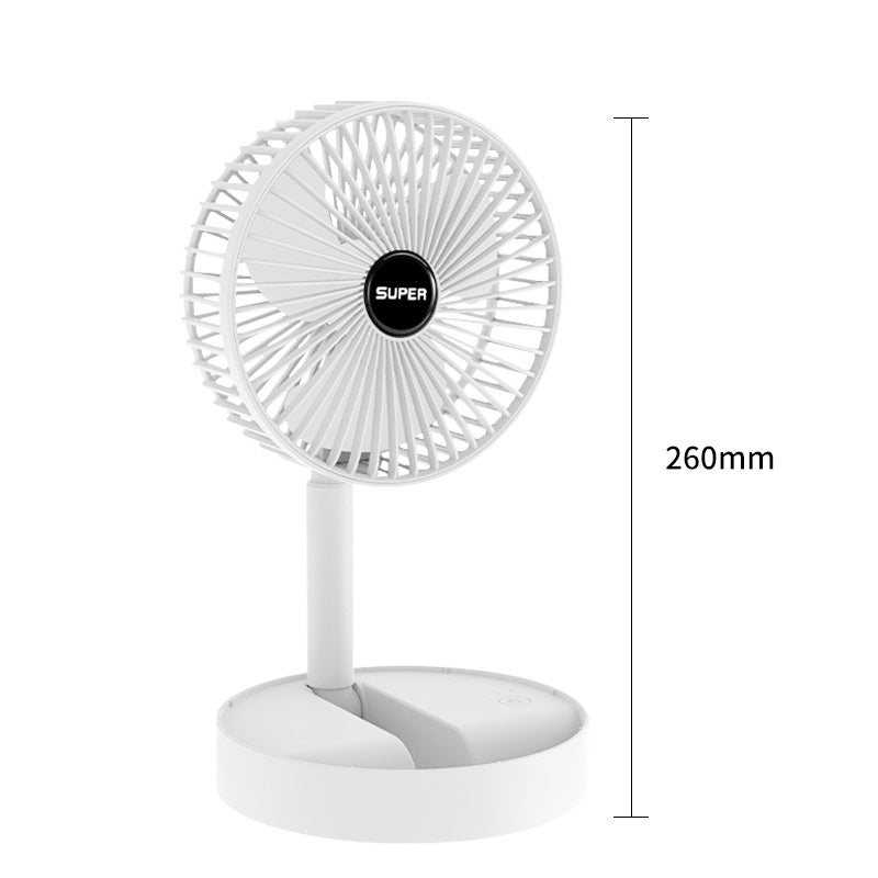 Krachtige Kantelbare Oplaadbare Ventilator Compact