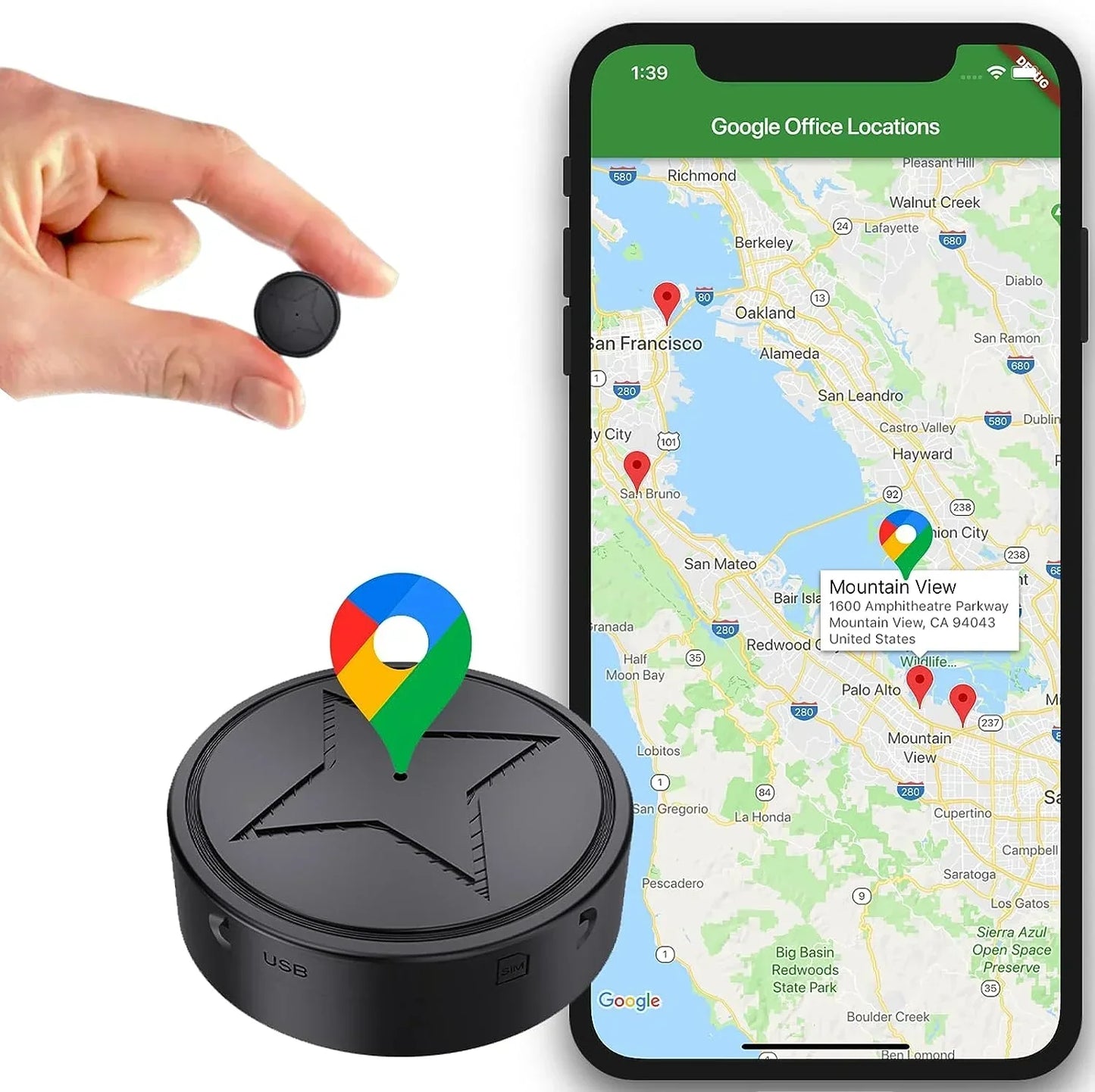 Krachtige Magnetische GPS Volgtracker