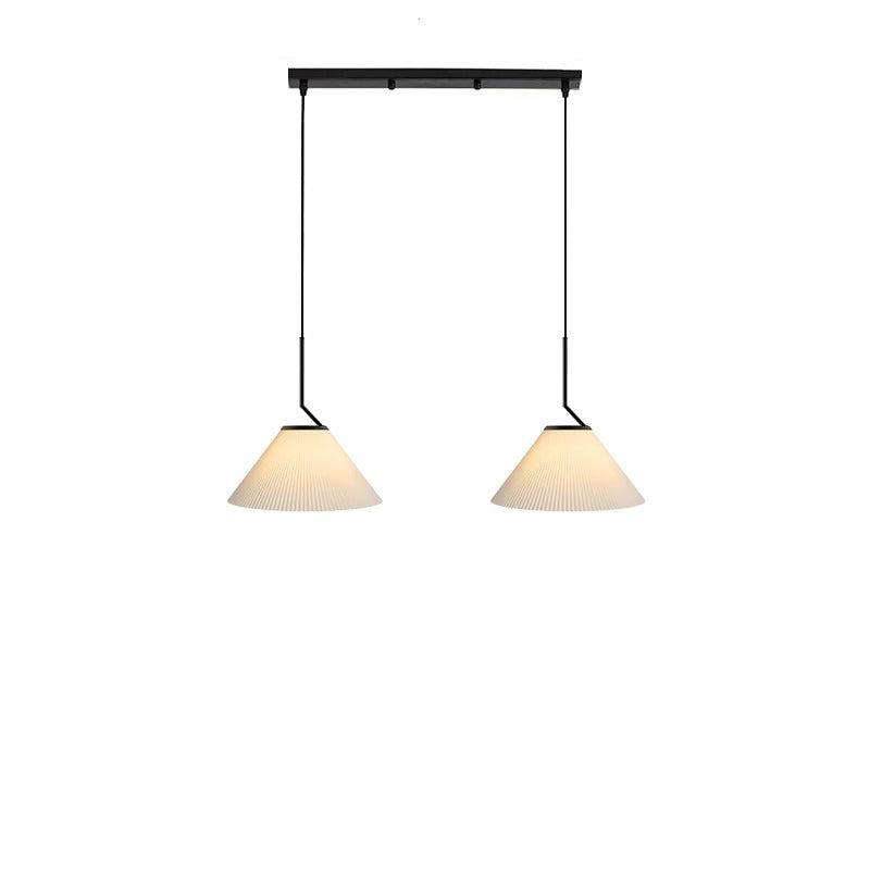 CremeNord - Elegante Geplooide Hanglamp voor een Warme Sfeer