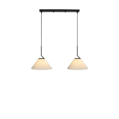 CremeNord - Elegante Geplooide Hanglamp voor een Warme Sfeer