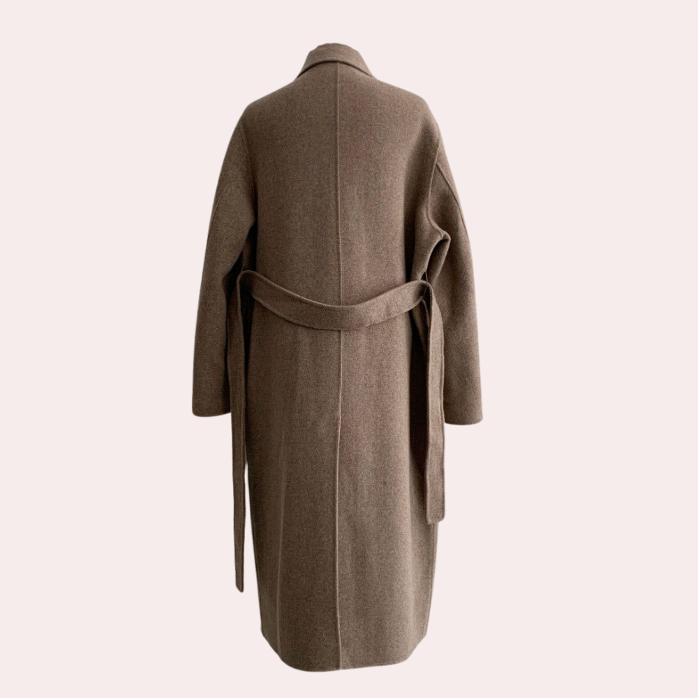 Lange damesmantel Palera - Warm en Stijlvol