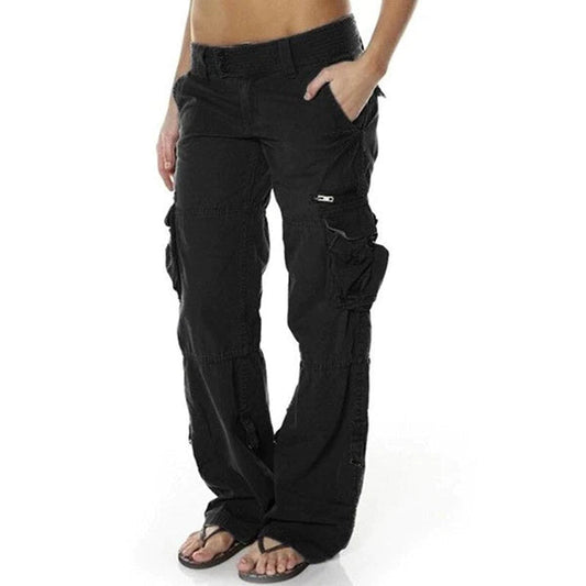 Leandra Dames Cargo Broek met Zakken