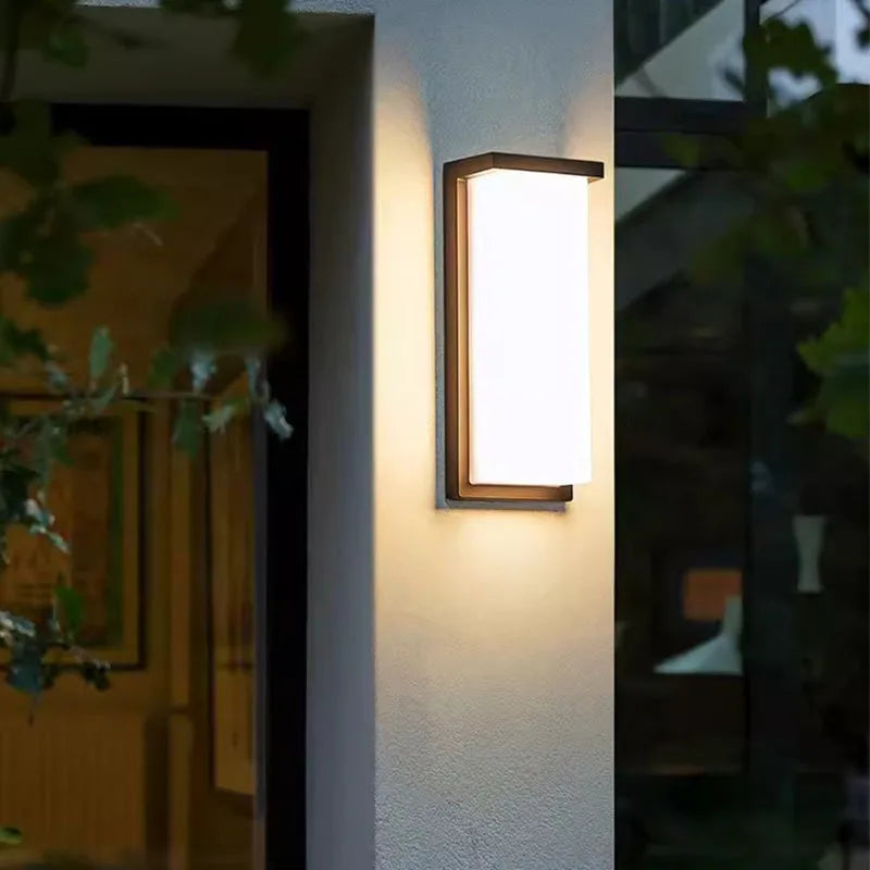 CityGlow – Moderne LED Buitenwandlampen voor Stijlvolle Verlichting