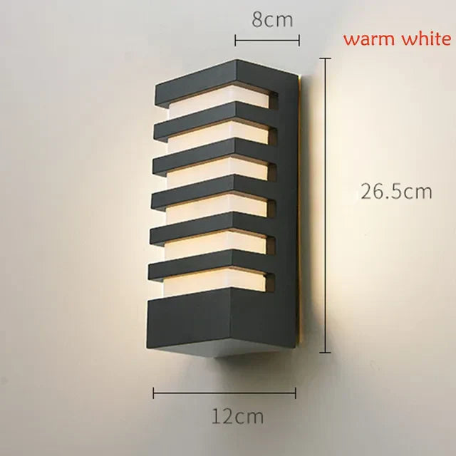 AlumiLuxe - Moderne Aluminium Lamp voor Buiten