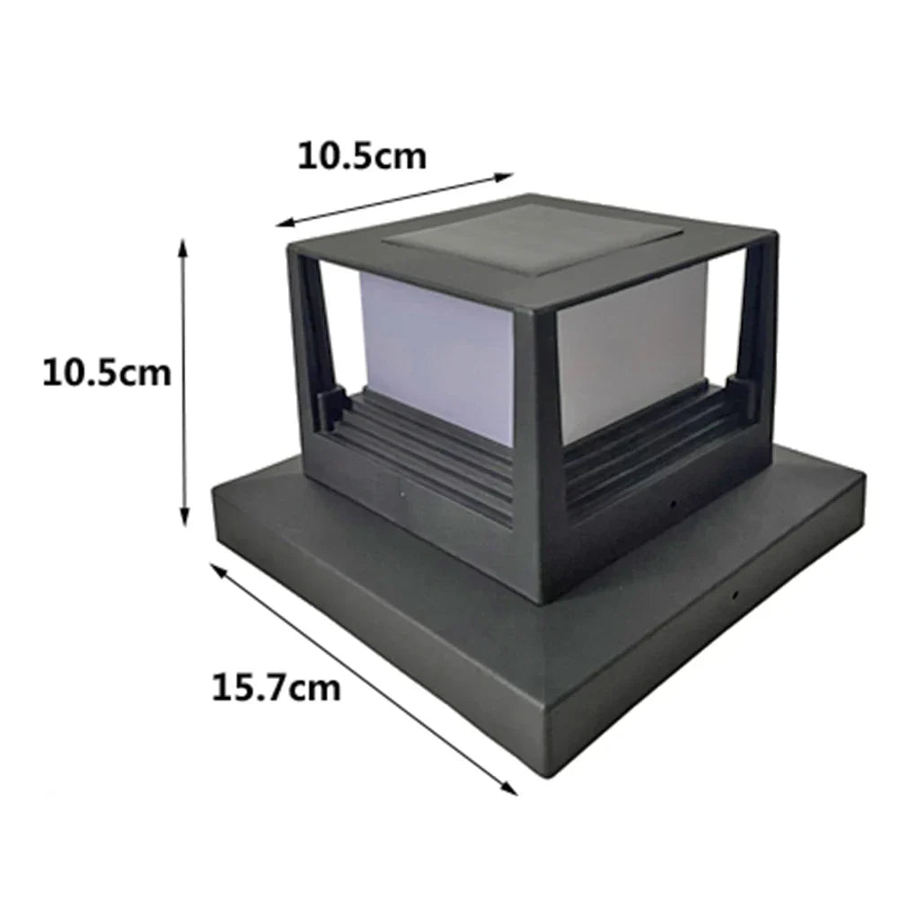 SolarPillar – LED Zonnezuillamp voor Efficiënte Buitenverlichting