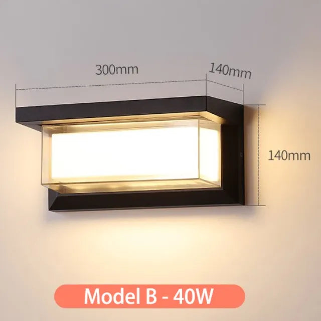 SereneGlow – Buiten Wandlamp voor Sfeervolle Verlichting