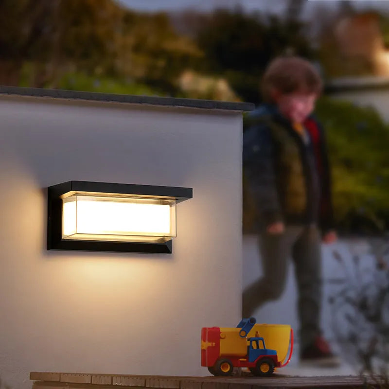 SereneGlow – Buiten Wandlamp voor Sfeervolle Verlichting