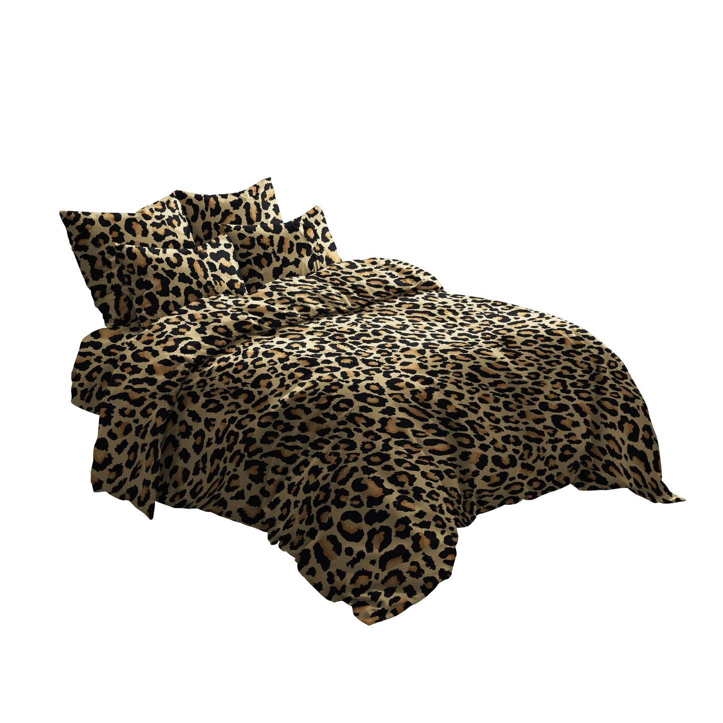 Leopard Green – Dekbedovertrekset van Egyptisch Katoen