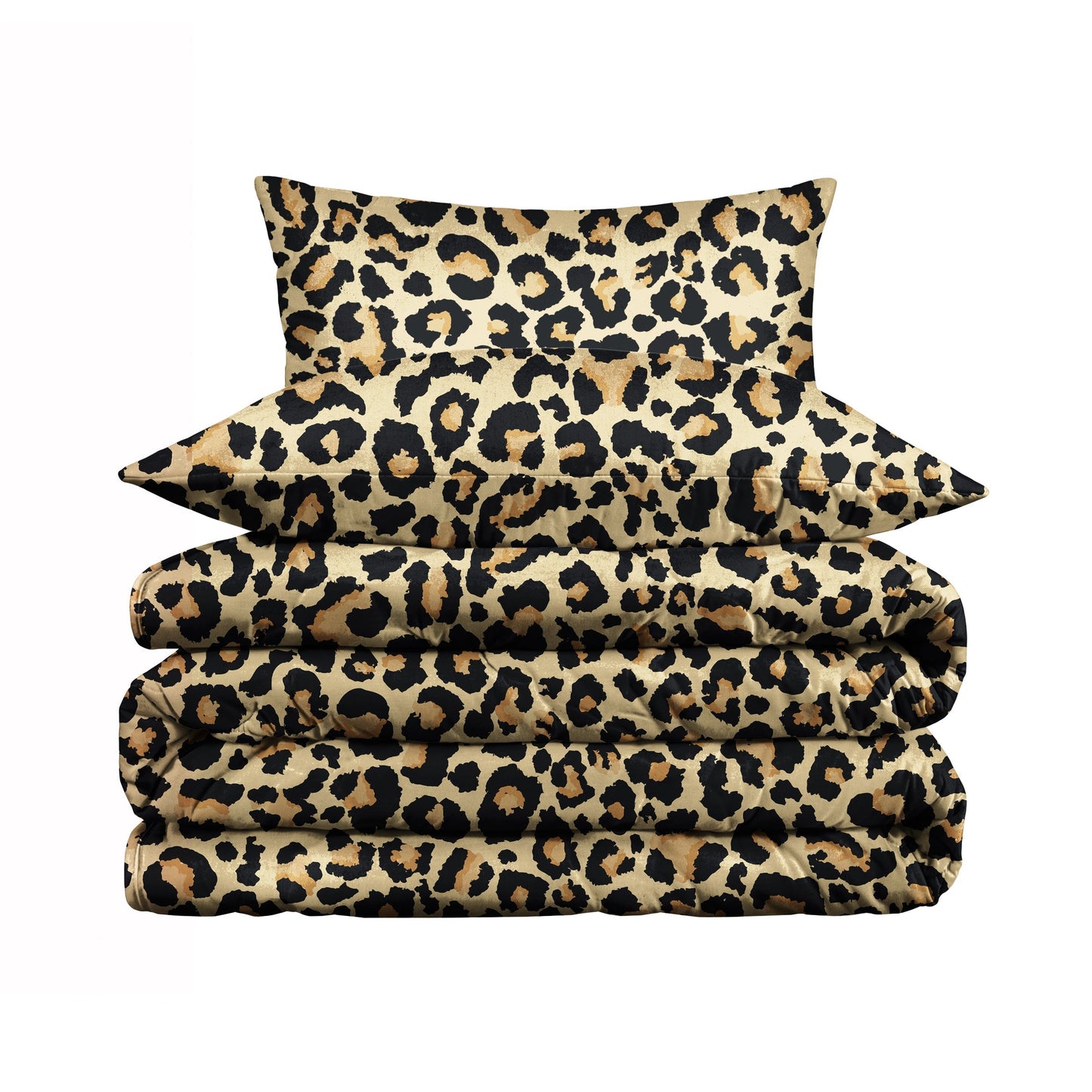 Leopard Green – Dekbedovertrekset van Egyptisch Katoen