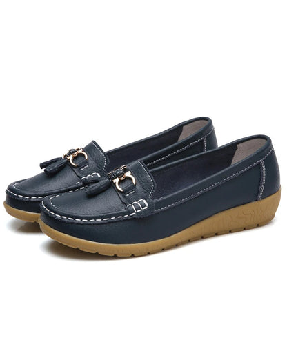 Leren Ballerina Flats met Comfortabel Design