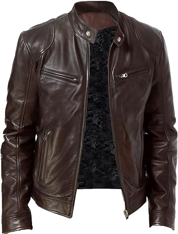 Leren Herenjas Davide - Tijdloze Luxe