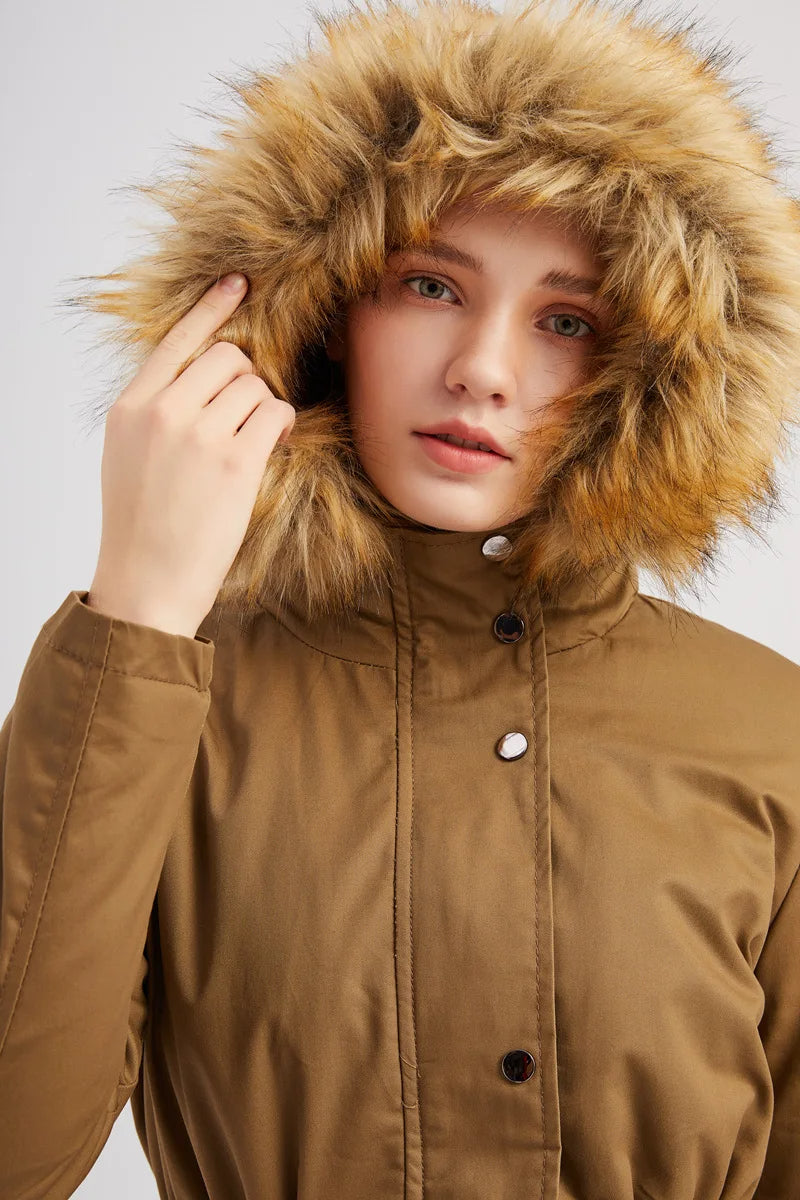 Levelle - Elegante Dames Tussenjas met Capuchon