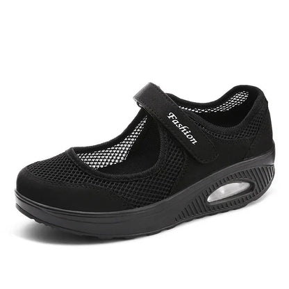 Lichtgewicht Dames Sneakers met Wedge Zool